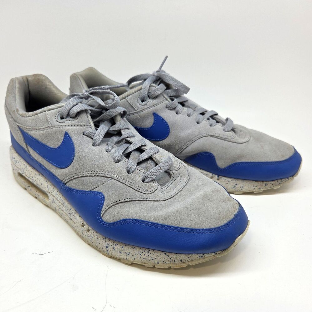 Nike Air Max Gray & Blue Sneakers Mens 12.5